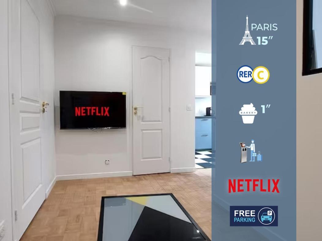 StayLib - Modern Flat 66m2 - 15min Paris&Orly Thiais Exterior foto